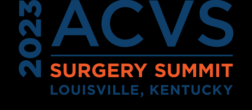 American College of Veterinary Surgeons Surgery Summit 2023  Washington DC, USA